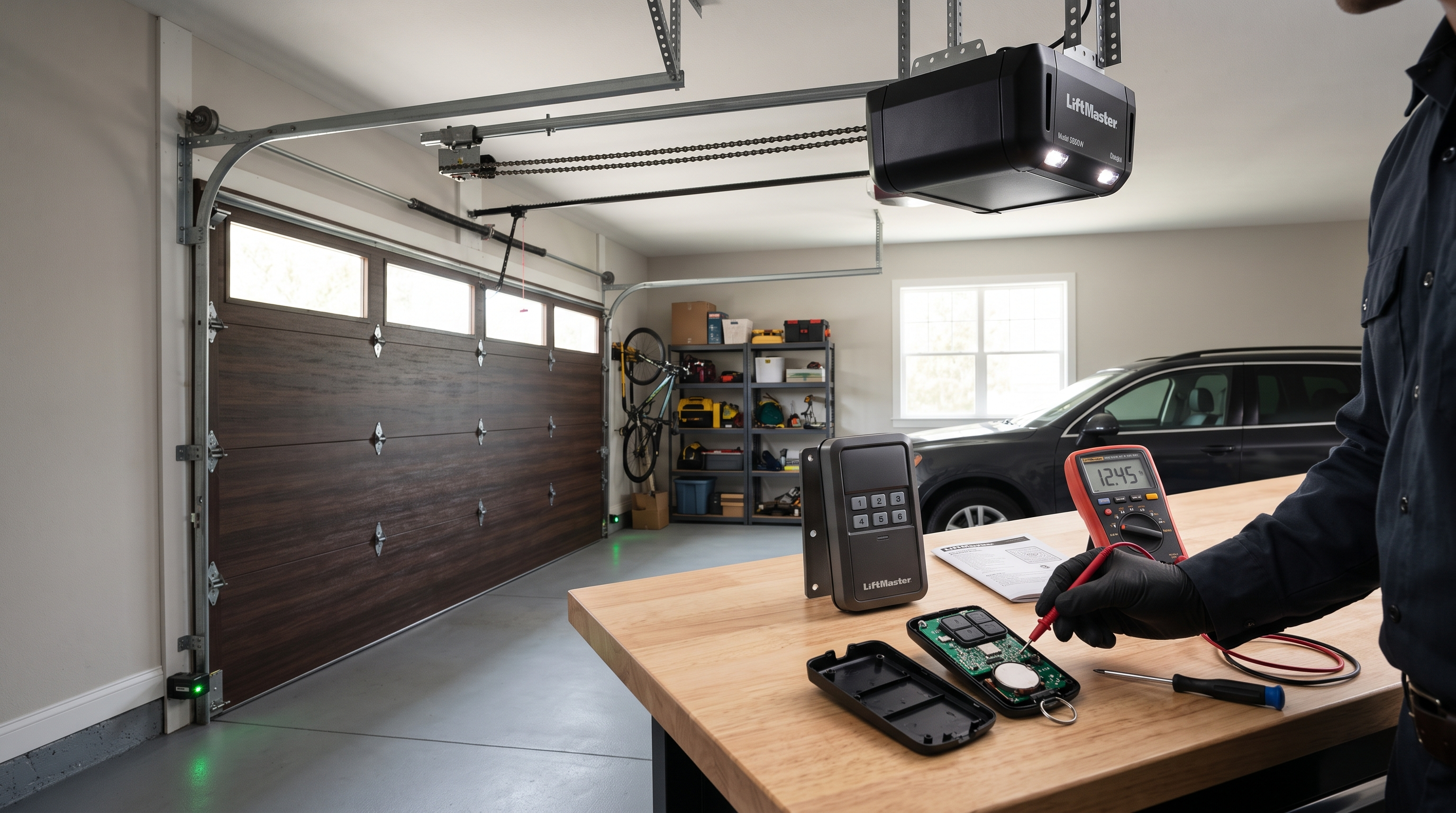 opener repair versus replacement image for Milpitas Garage Doors