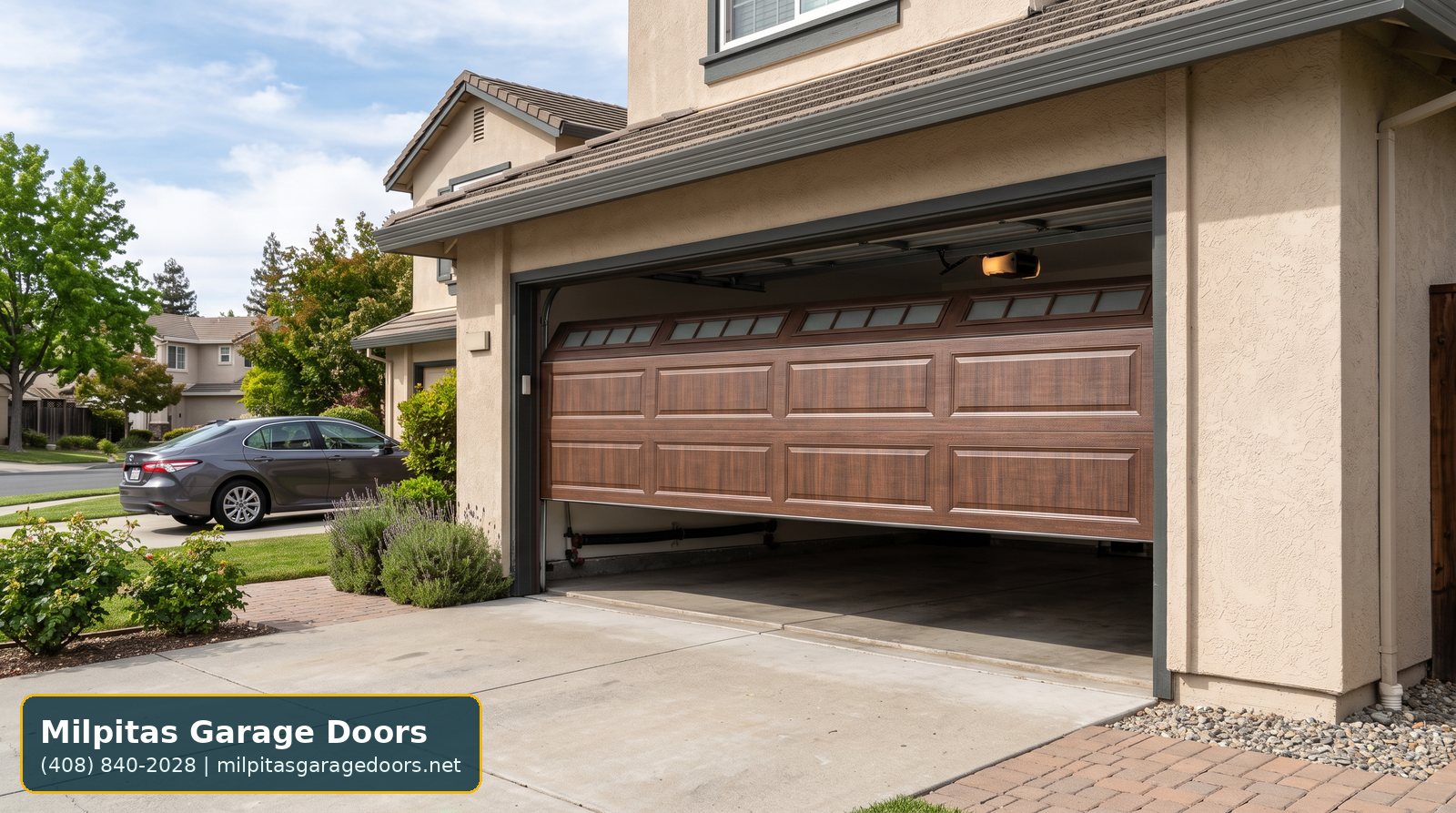 broken garage door spring signs Milpitas service image for Milpitas Garage Doors