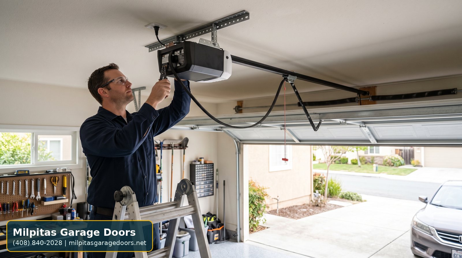 garage door opener installation Milpitas service image for Milpitas Garage Doors