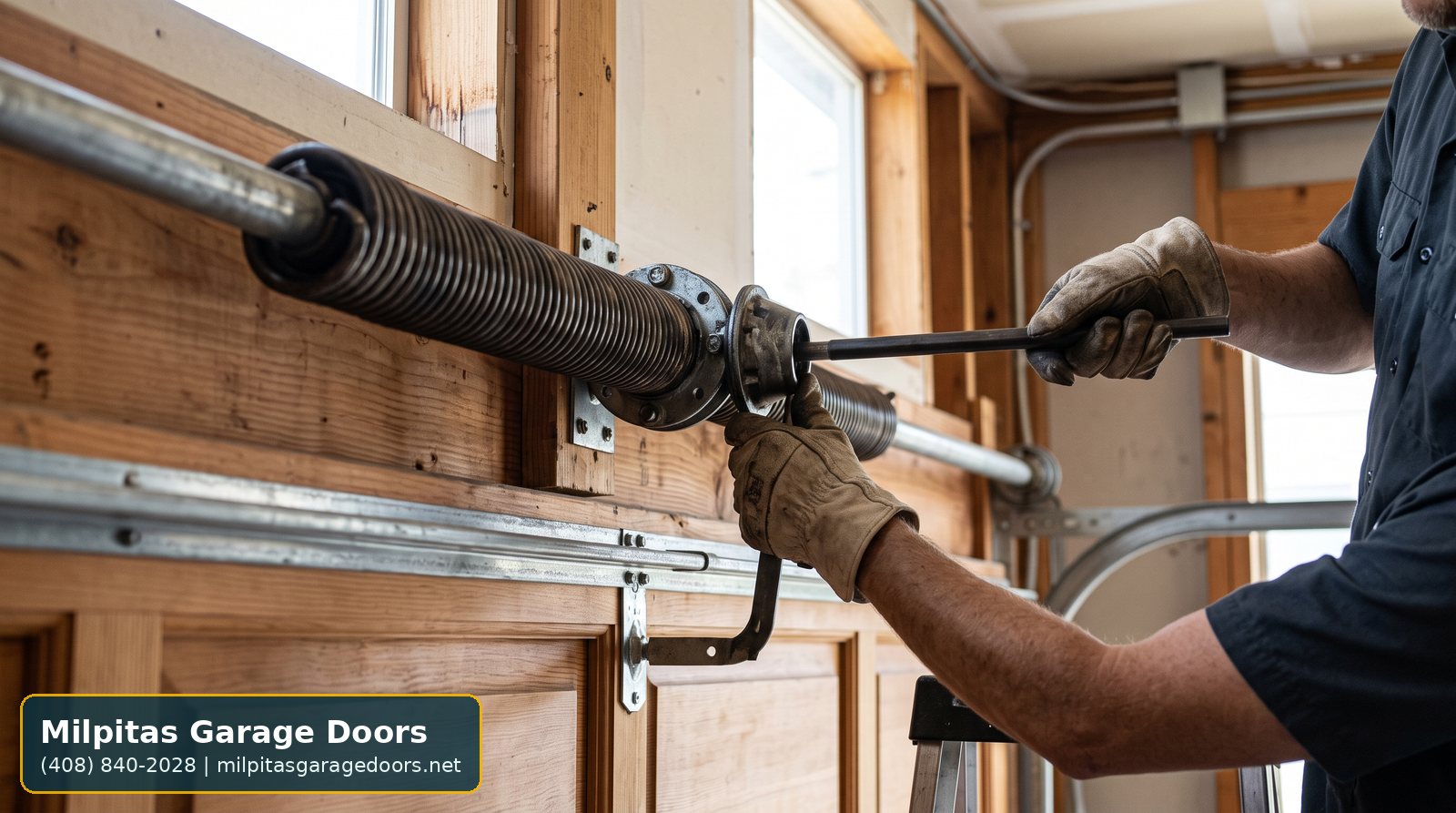 garage door spring repair Milpitas service image for Milpitas Garage Doors