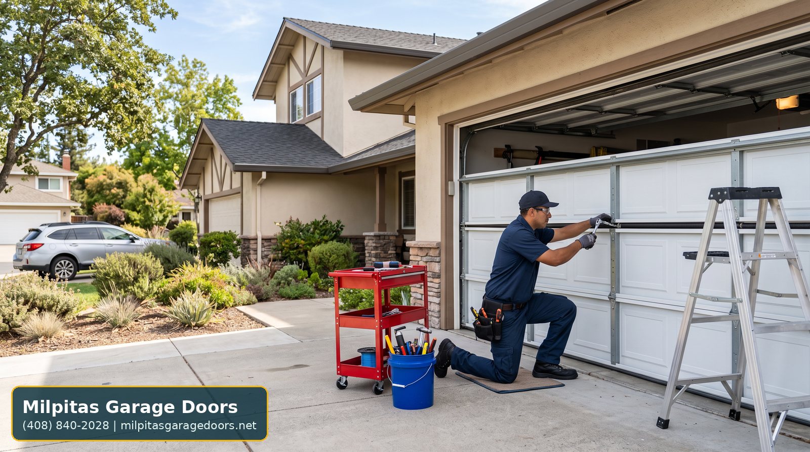 garage door repair Milpitas service image for Milpitas Garage Doors