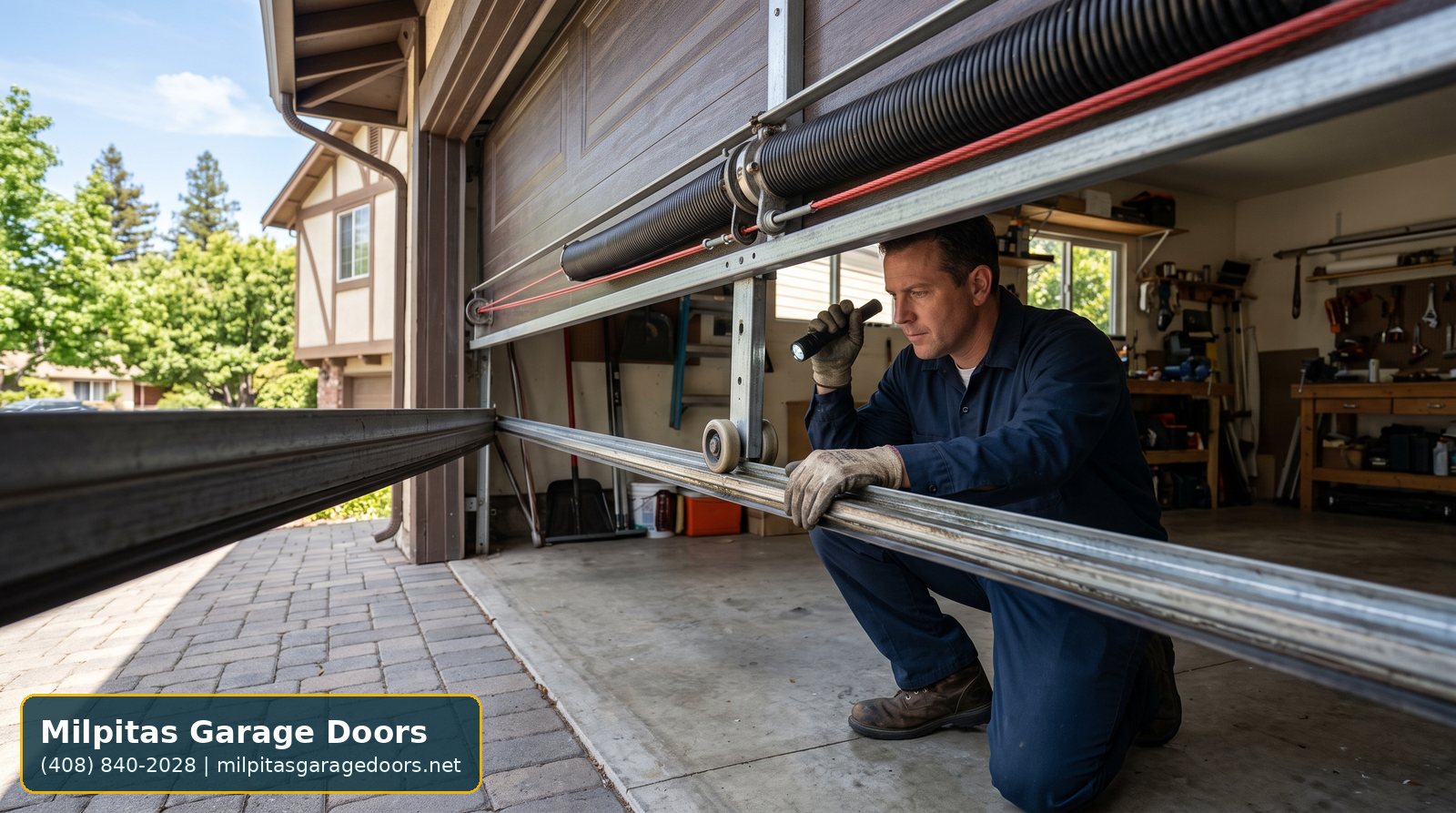 Manor Milpitas garage door repair service image for Milpitas Garage Doors