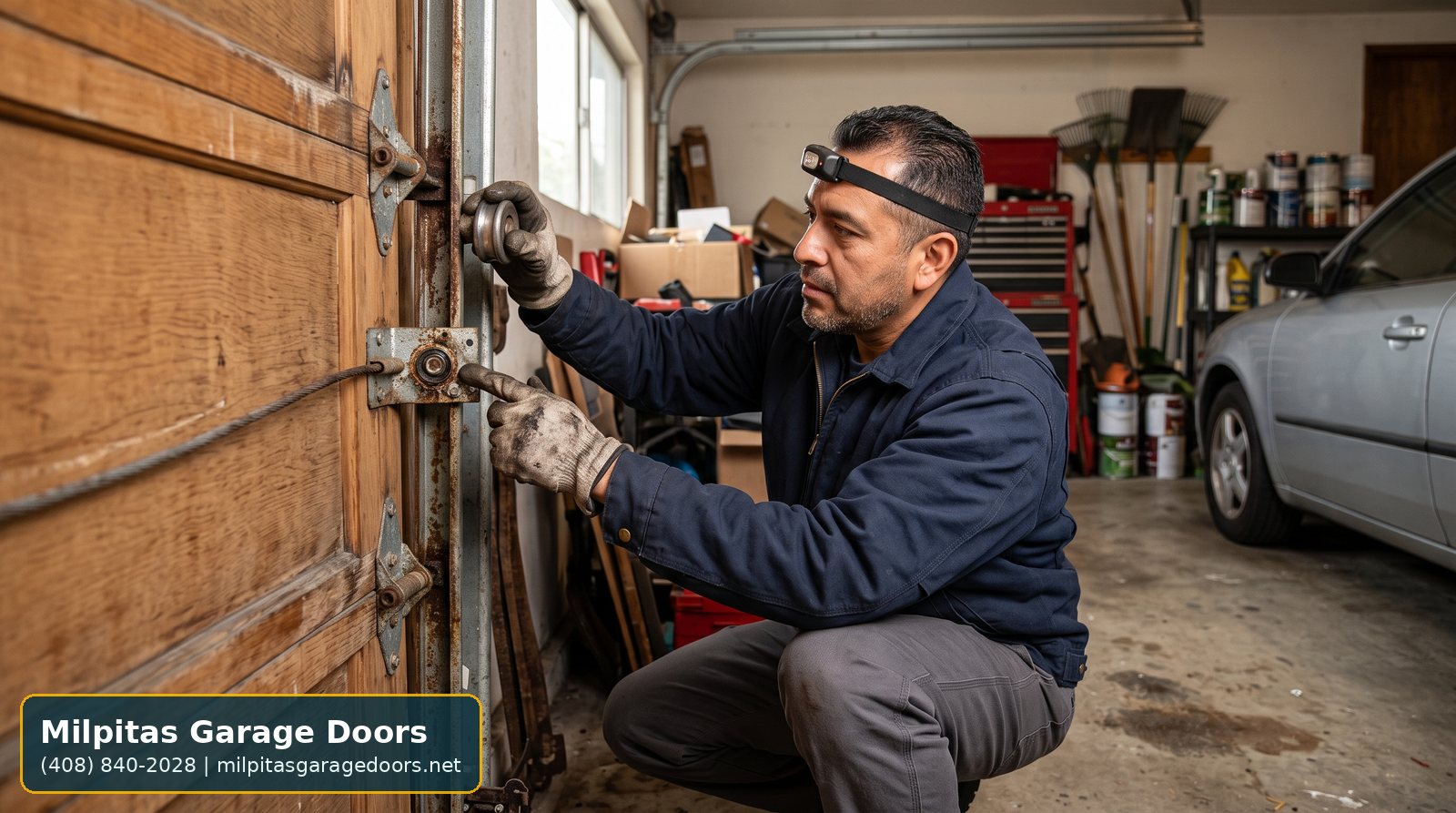 noisy garage door repair Milpitas service image for Milpitas Garage Doors