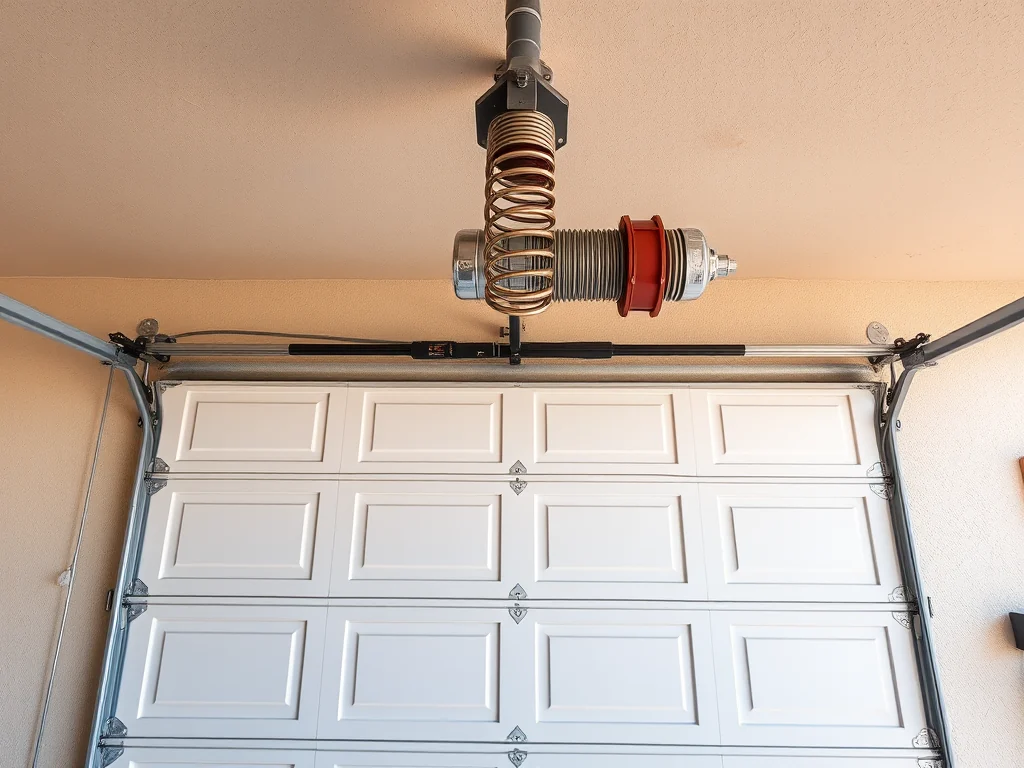 Garage Door Spring Repair editorial image for Milpitas garage door service